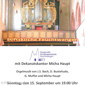 Orgelkonzert am 15.09.2024